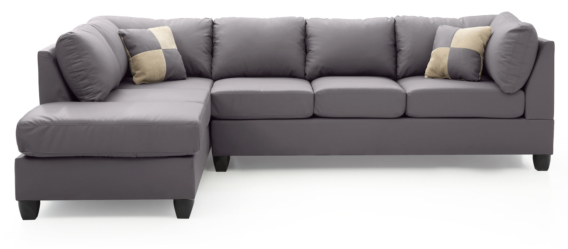 Malone G642B-SC Sectional ( 3 Boxes) , GRAY