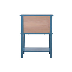 Chic Teal Contemporary Nightstand