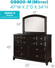 Ashford G9800-D Dresser , Cappuccino