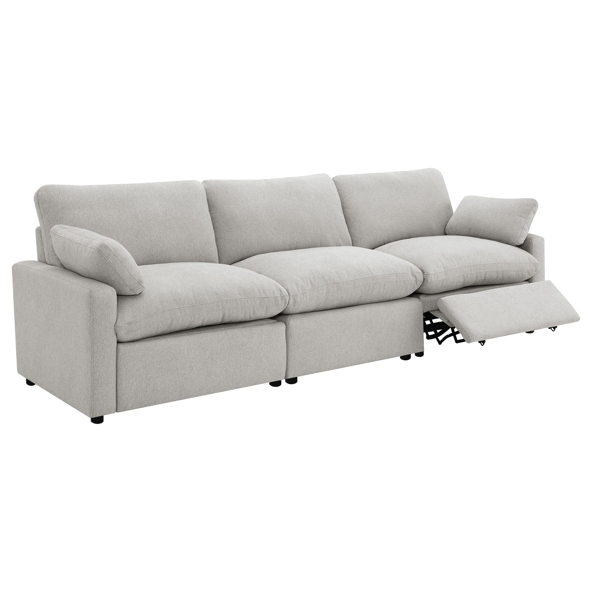 Hollander Grey Modular Power Reclining Sofa