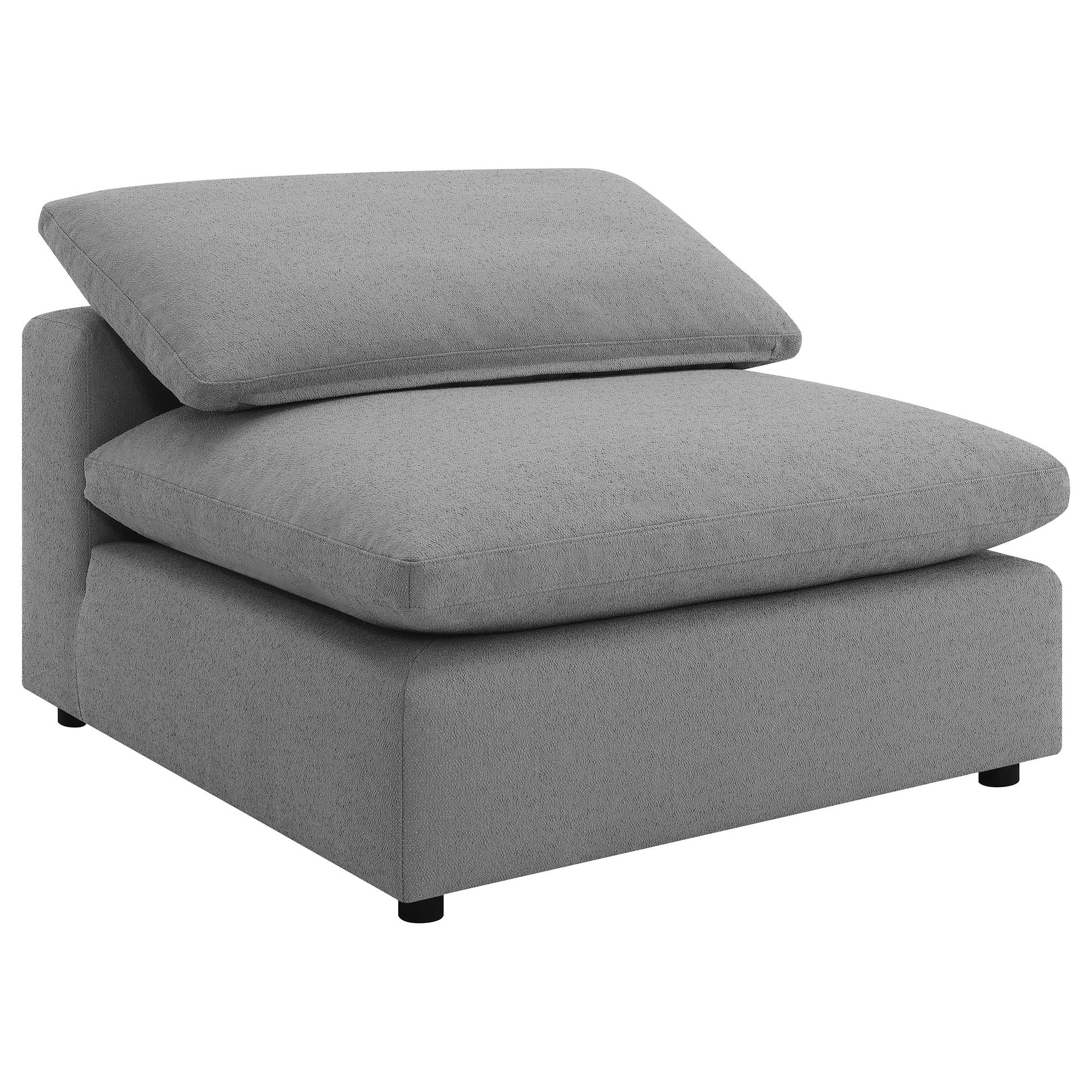 Segoura Grey 5-piece Upholstered Modular Sectional