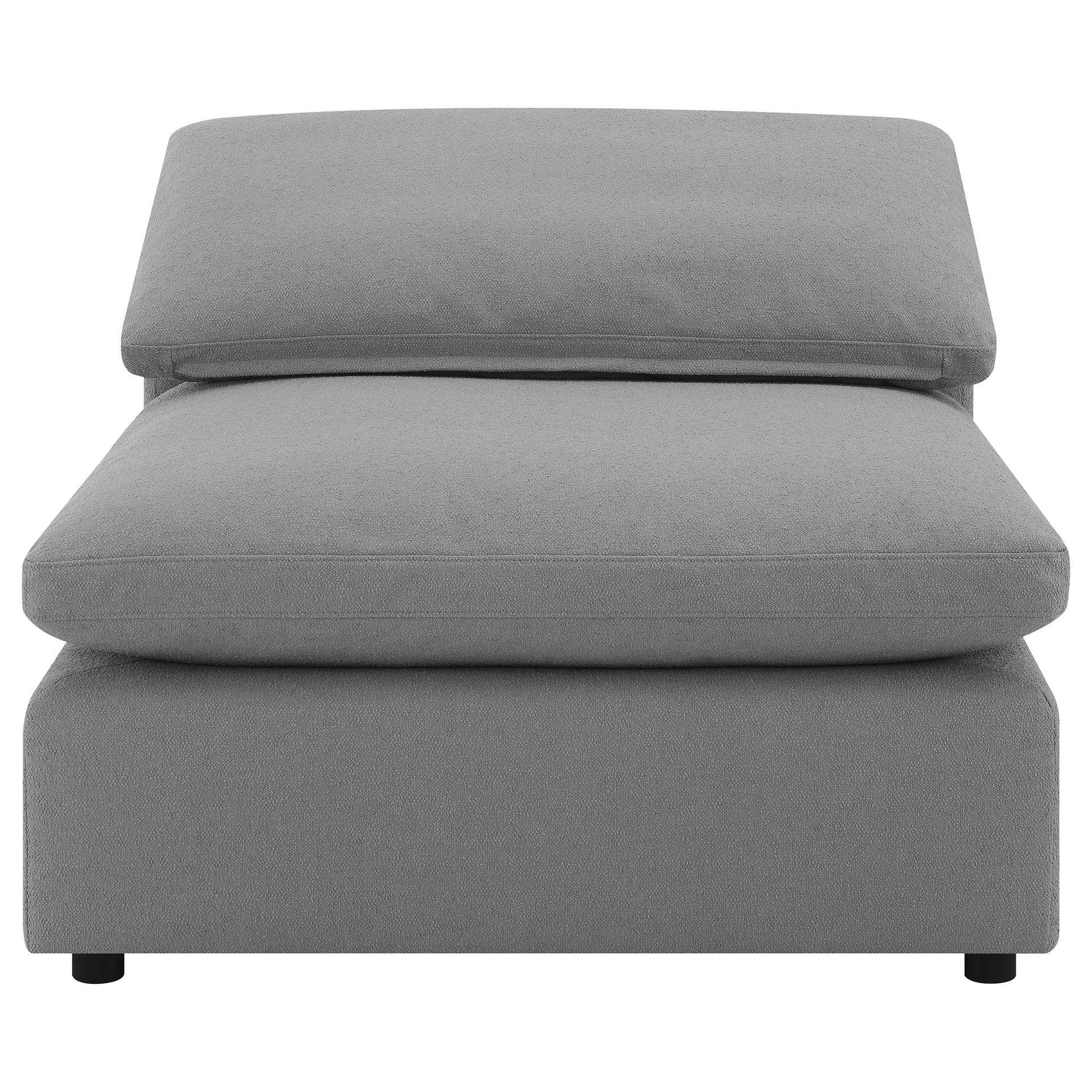 Segoura Grey 5-piece Upholstered Modular Sectional