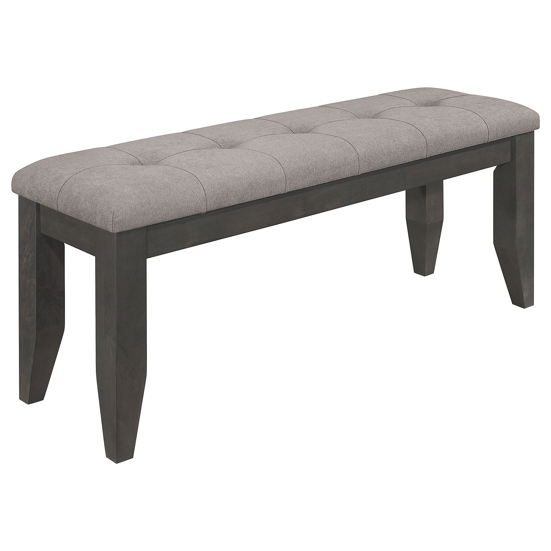 Dexter Grey and Dark Grey 6-piece Rectangular Dining Set