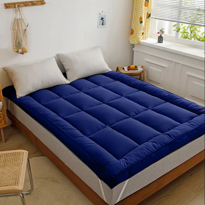 Topper Pad for Mattress Navy Full