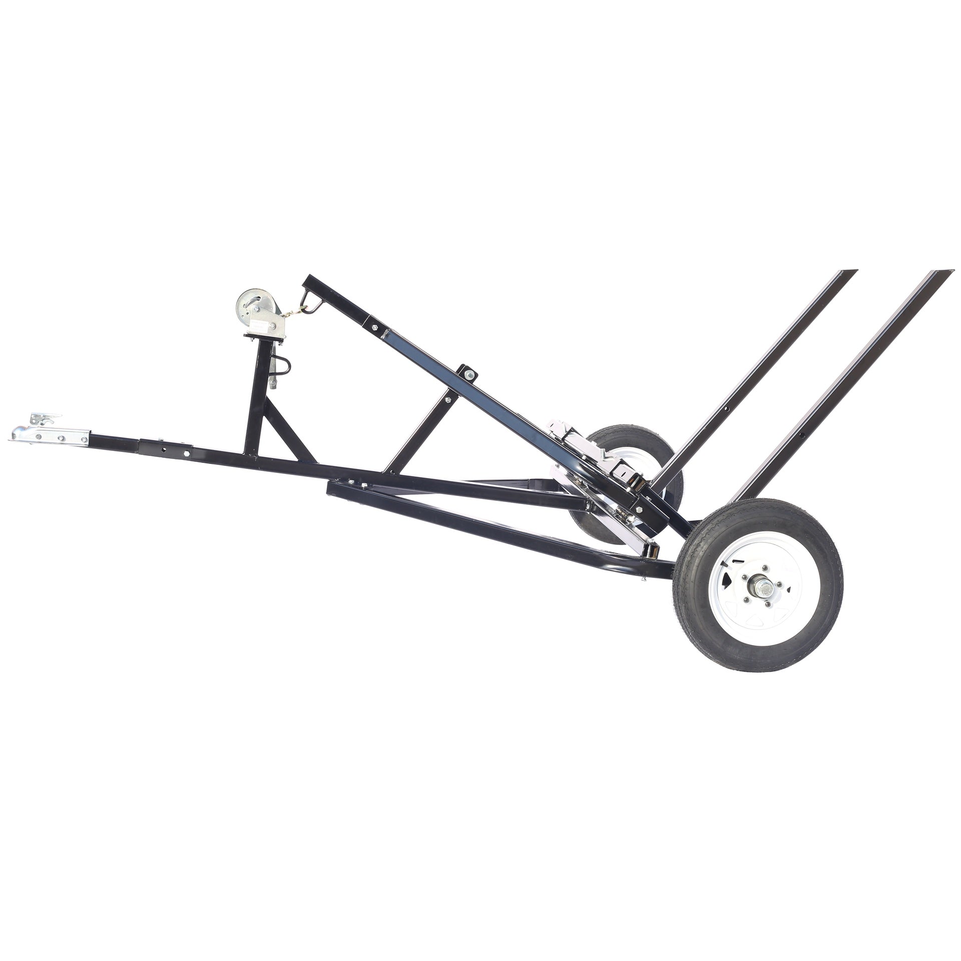 Adjustable Bale Mover,ATV/ UTV/ Truck Universal Round Hay Bale Trailer,1500lbs