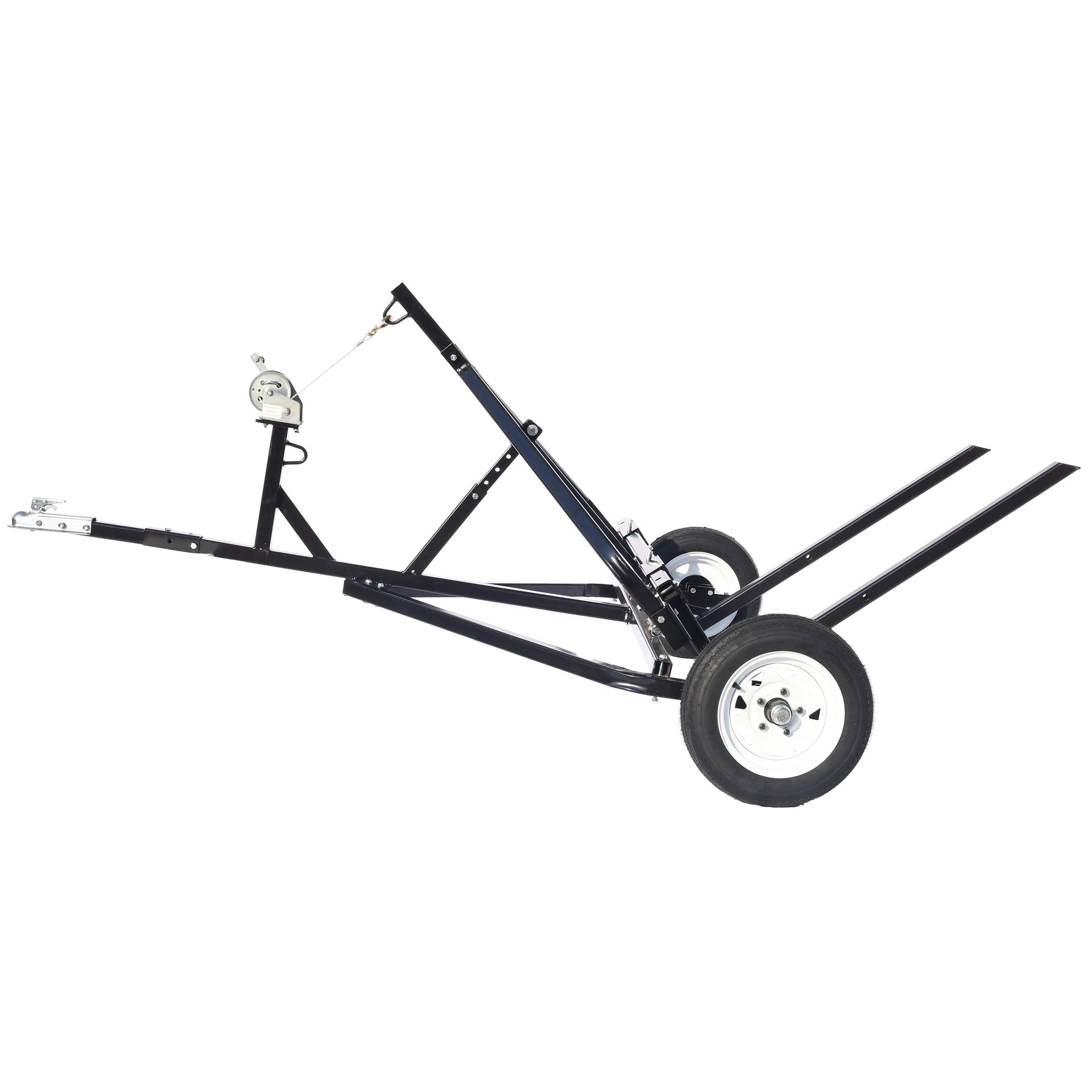 Adjustable Bale Mover,ATV/ UTV/ Truck Universal Round Hay Bale Trailer,1500lbs