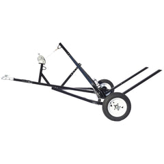 Adjustable Bale Mover,ATV/ UTV/ Truck Universal Round Hay Bale Trailer,1500lbs