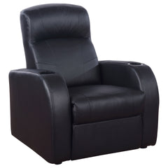 Greenfield Cyrus Black 3-seater Home Theater with Storage