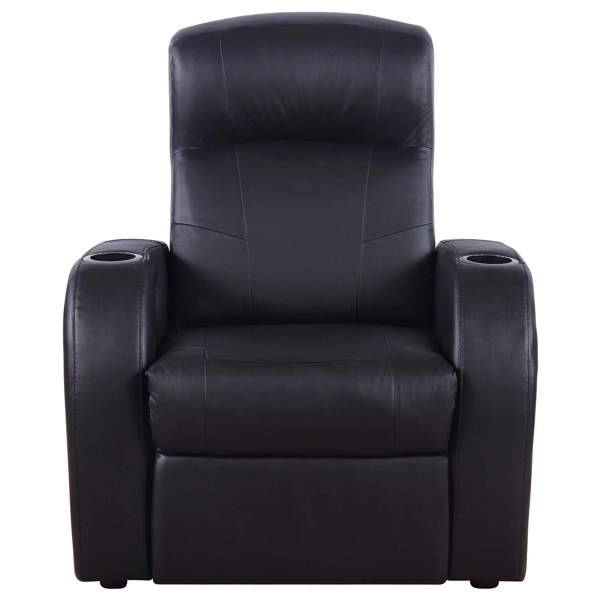 Greenfield Cyrus Black 3-seater Home Theater with Storage