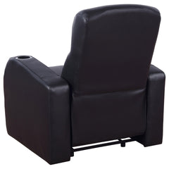 Greenfield Cyrus Black 4-seater Home Theater with Wedge Console