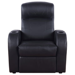 Greenfield Cyrus Black 4-seater Home Theater with Wedge Console