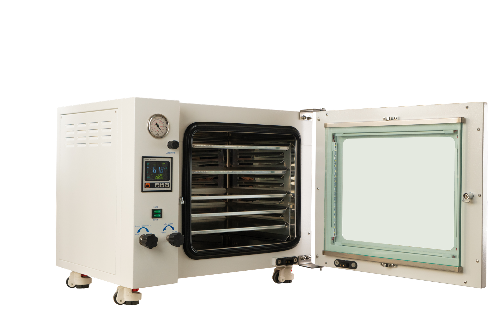 Vacuum Oven Lab Oven Laboratory Industrial Oven 110V 50/60Hz 850W 50L/1.9CF