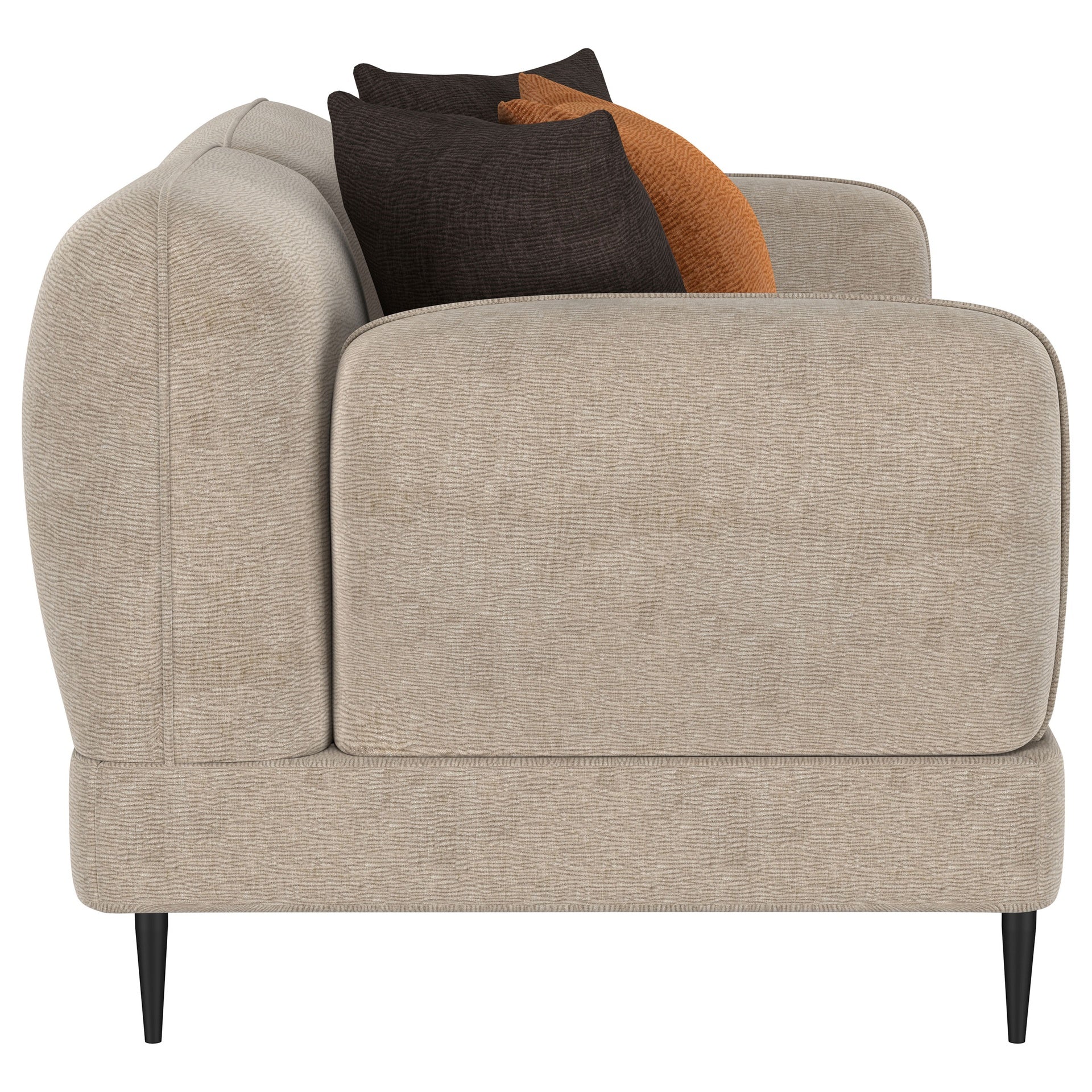 Repley Latte 2-piece Upholstered Sofa Set
