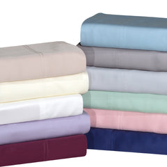 Luxurious Viscose from 100% Bamboo 2-Piece Pillowcase Set , Oeko-TEX Certified, King - Crème
