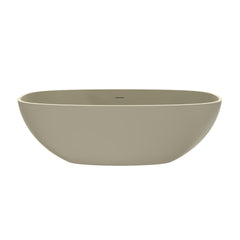 66.9 inch freestanding solid surface soaking bathtub for bathroom