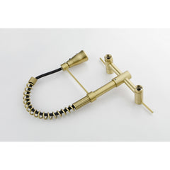 3 Functions Wall Mounted Bridge Kitchen Faucet