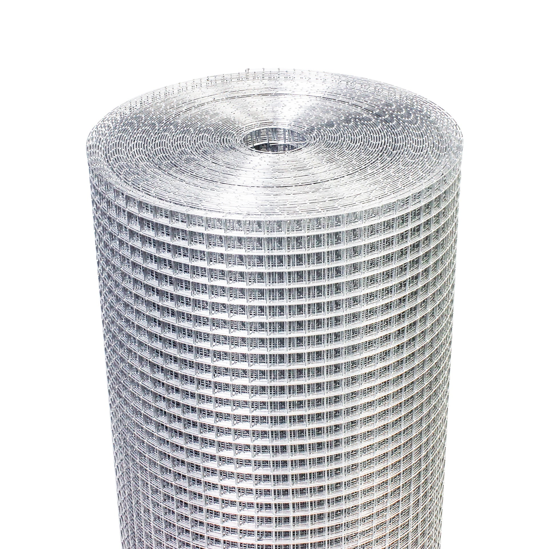 Hardware Cloth 1/4 inch 48in x 50ft 23 Gauge, Hot-dip Galvanized After Welding Chicken Wire Fence Roll Garden Plant Welded Metal Wire Fencing Roll, Rabbit Cages Snake Fence