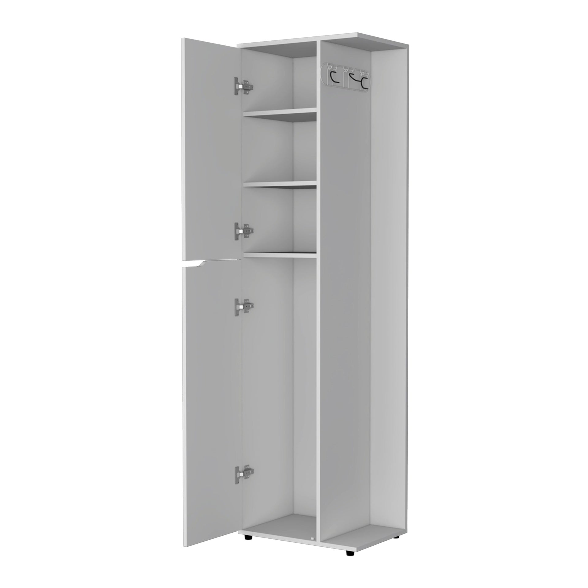 White 2-Door Cabinet