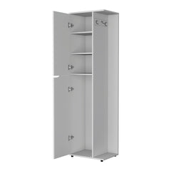 White 2-Door Cabinet