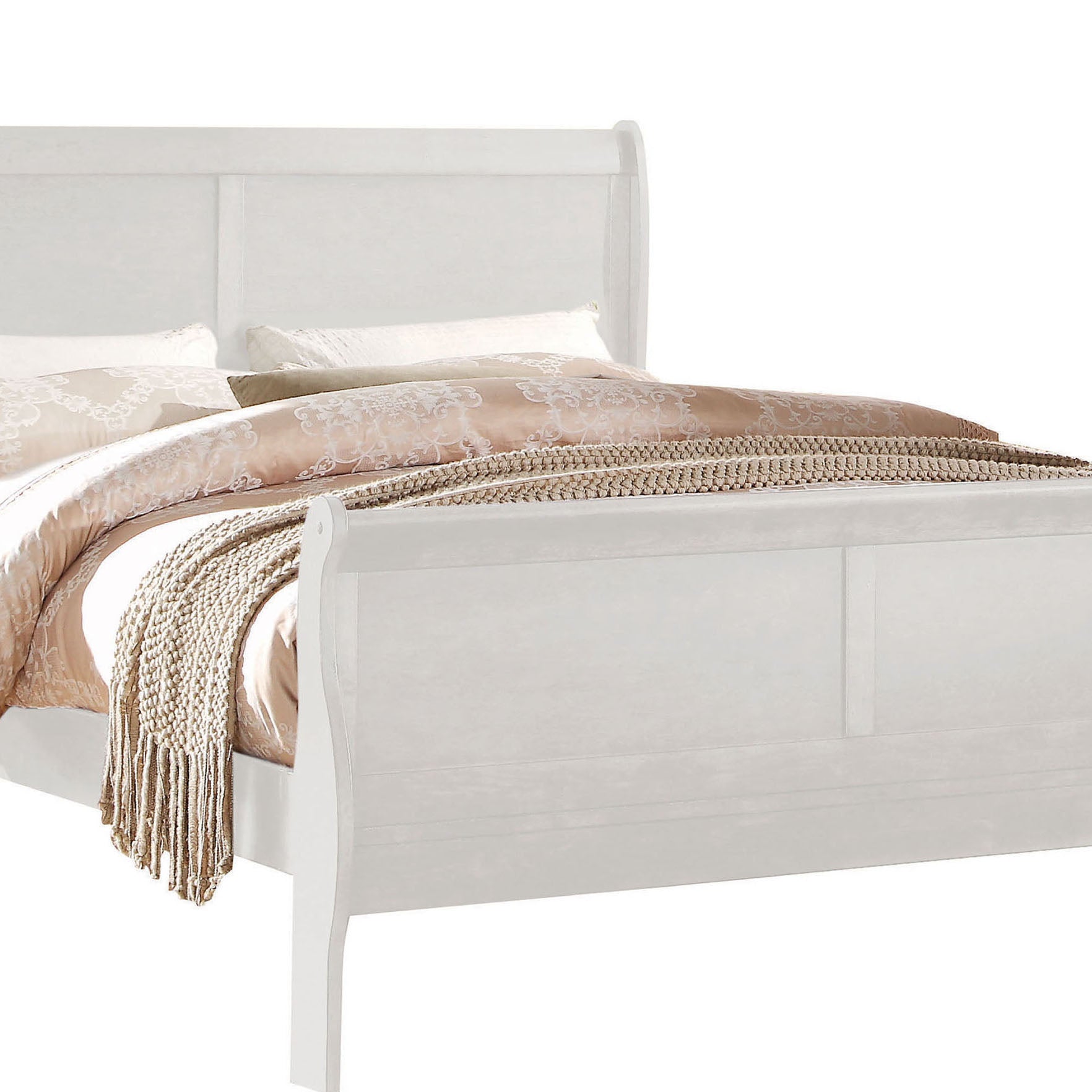 White Queen Bed