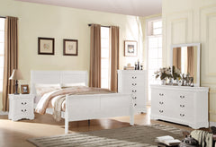 White Queen Bed