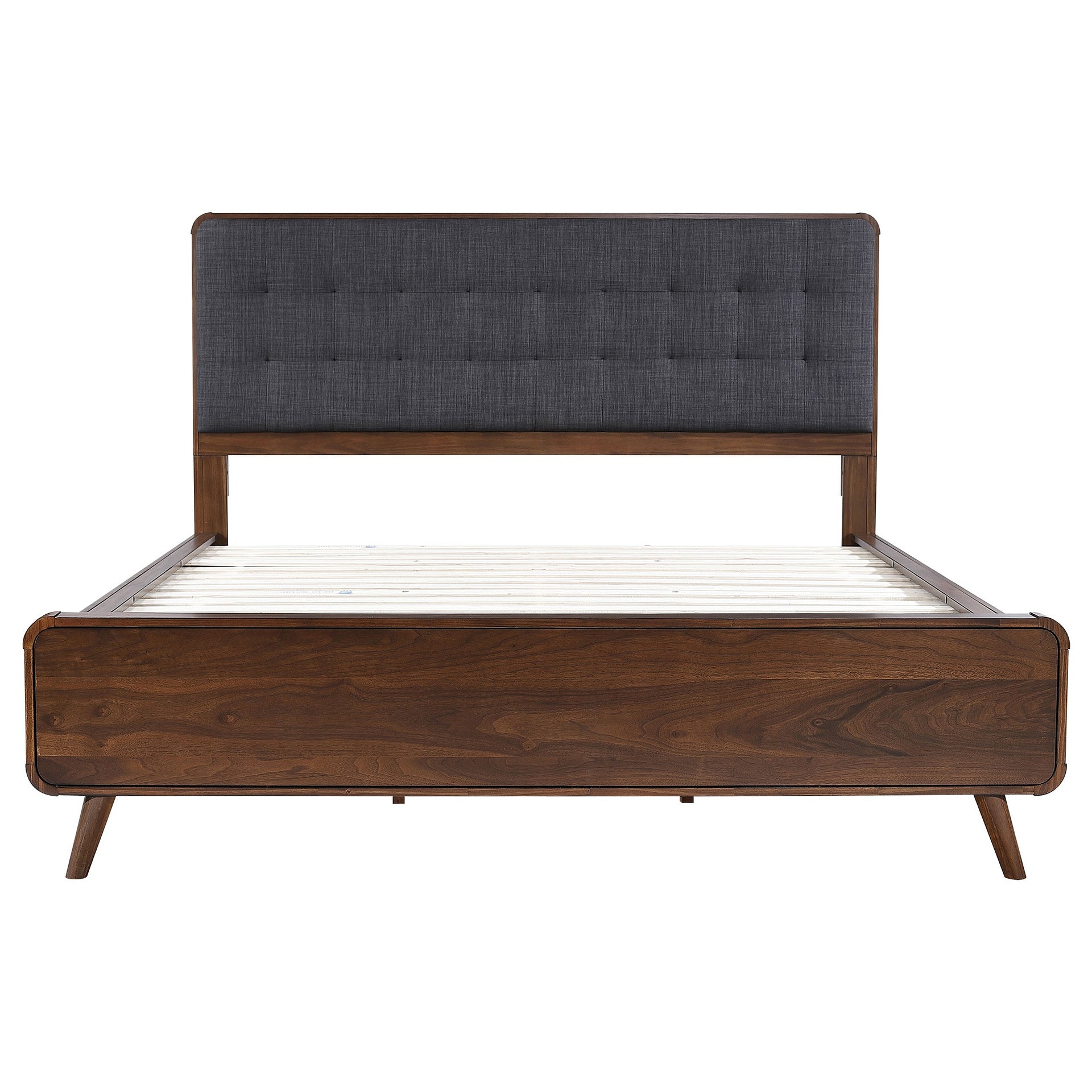 Carson Carrington Dark Walnut California King Platform Bed
