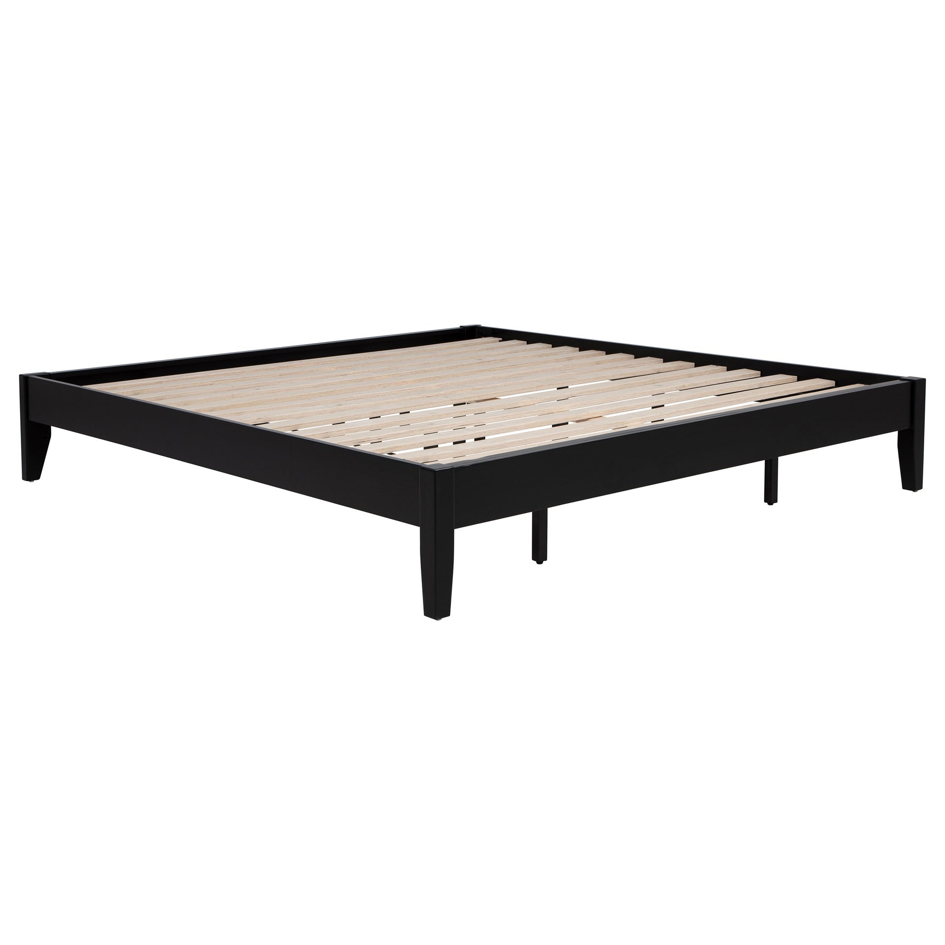 Spivey Black California King Universal Platform Bed