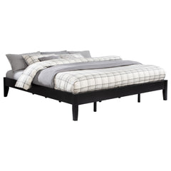 Spivey Black California King Universal Platform Bed