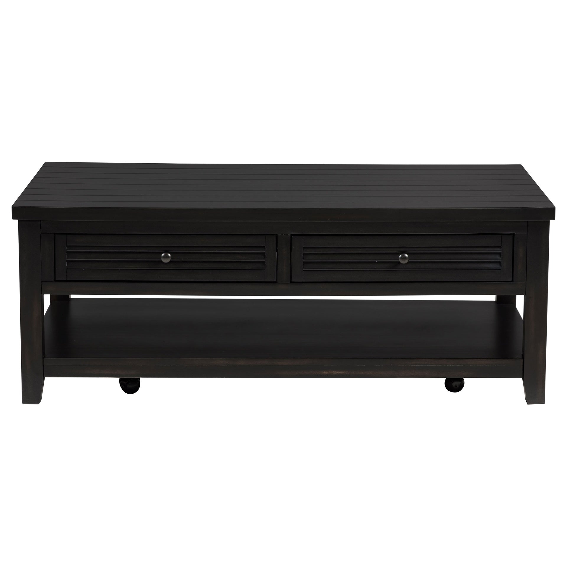 Sutter Distressed Java 2-piece Coffee and End Table Set