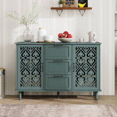 2 Door 3 Drawer Cabinet, American Furniture, Suitable for Bedroom, Living Room, Study