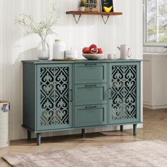 2 Door 3 Drawer Cabinet, American Furniture, Suitable for Bedroom, Living Room, Study