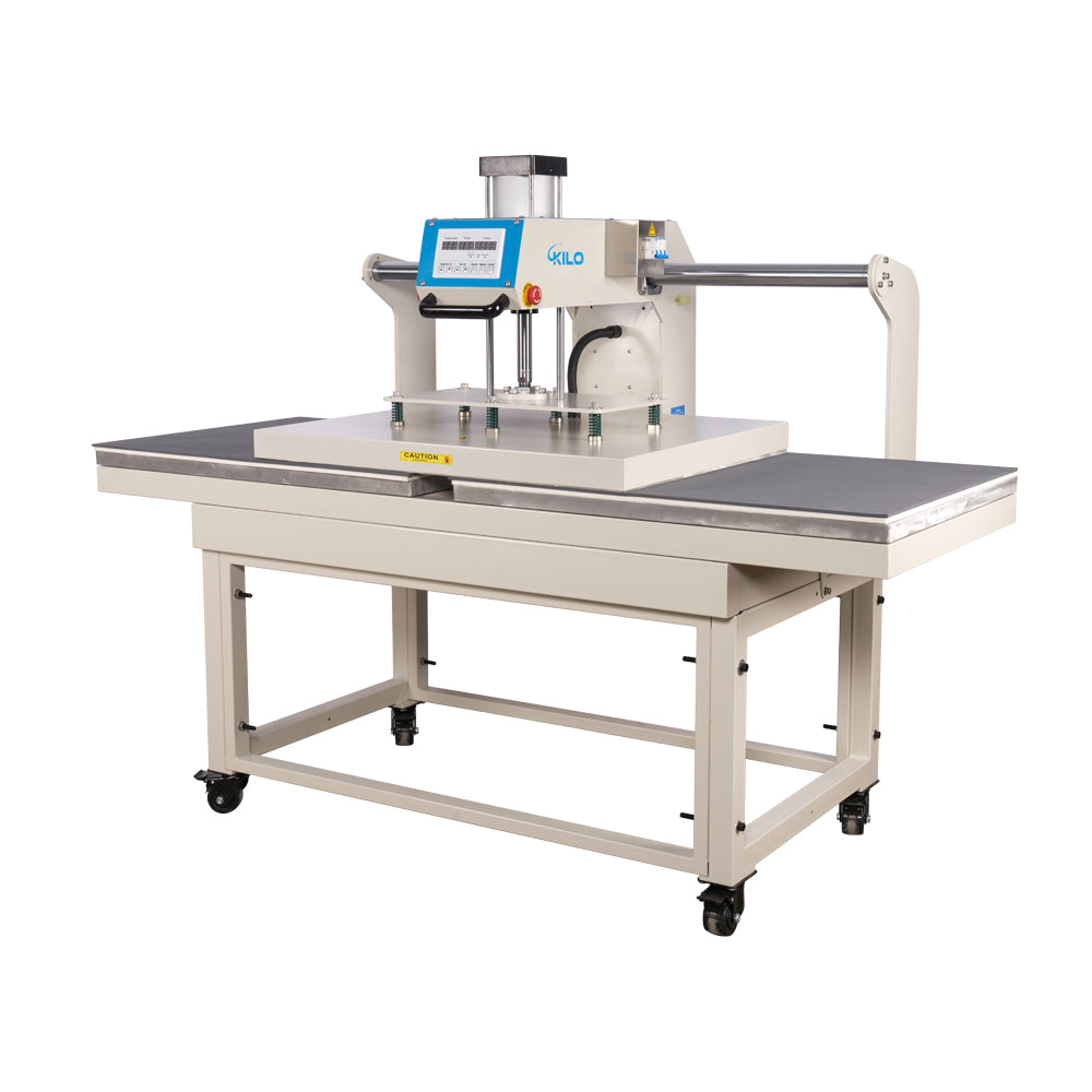 24x40 large formart pneumatic up sliding dual platen heat press machine
