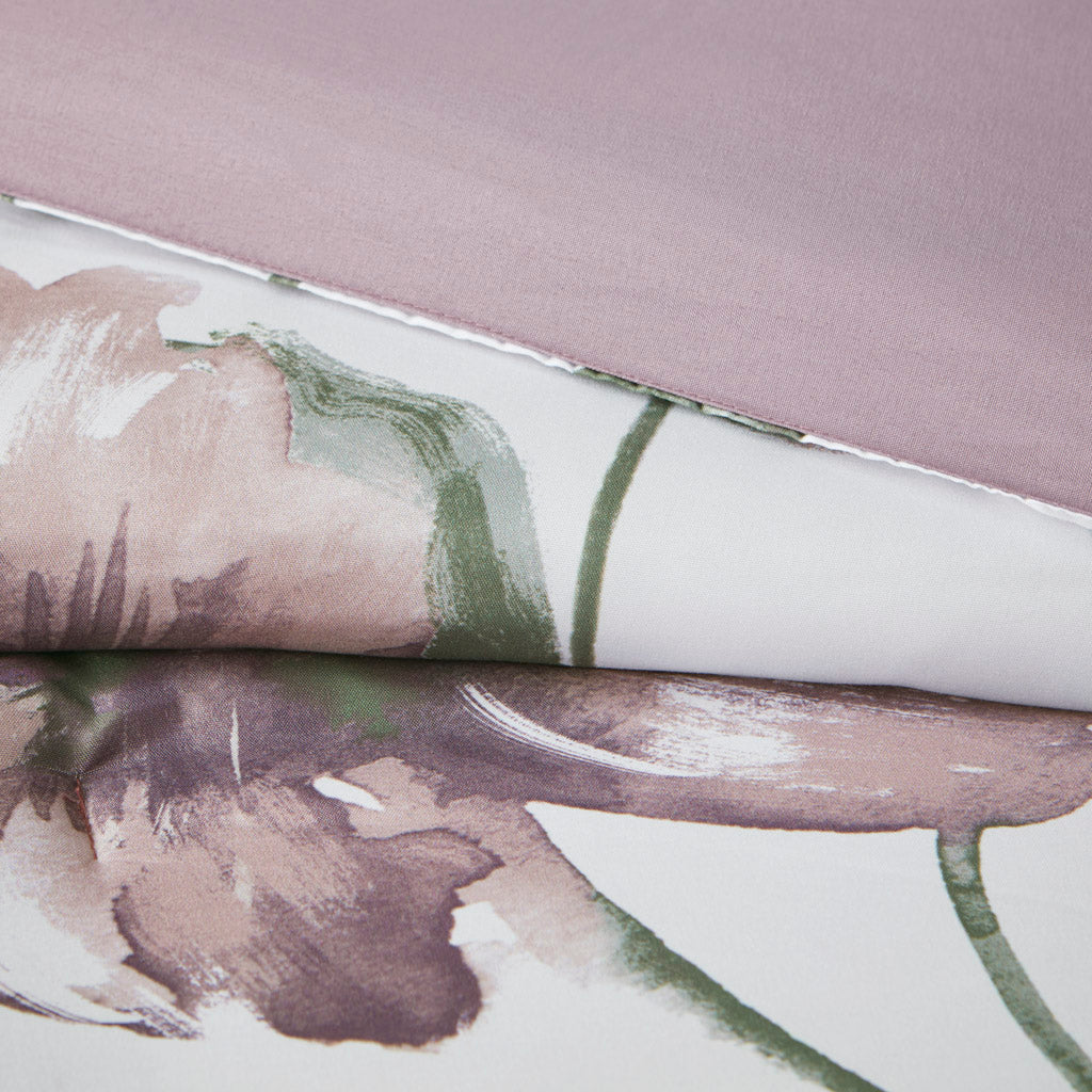 Cal King Floral Comforter Set with Bed Sheets