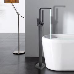 Freestanding Bathtub Faucet with Hand Shower