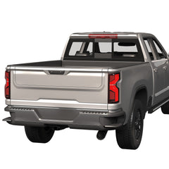 Carbon Steel Class 3 Trailer Hitch, 2 Inch Square Receiver, Black, Compatible with 1999-2013 Chevrolet Silverado and GMC Sierra selected models (Please Verify Vehicle Application)