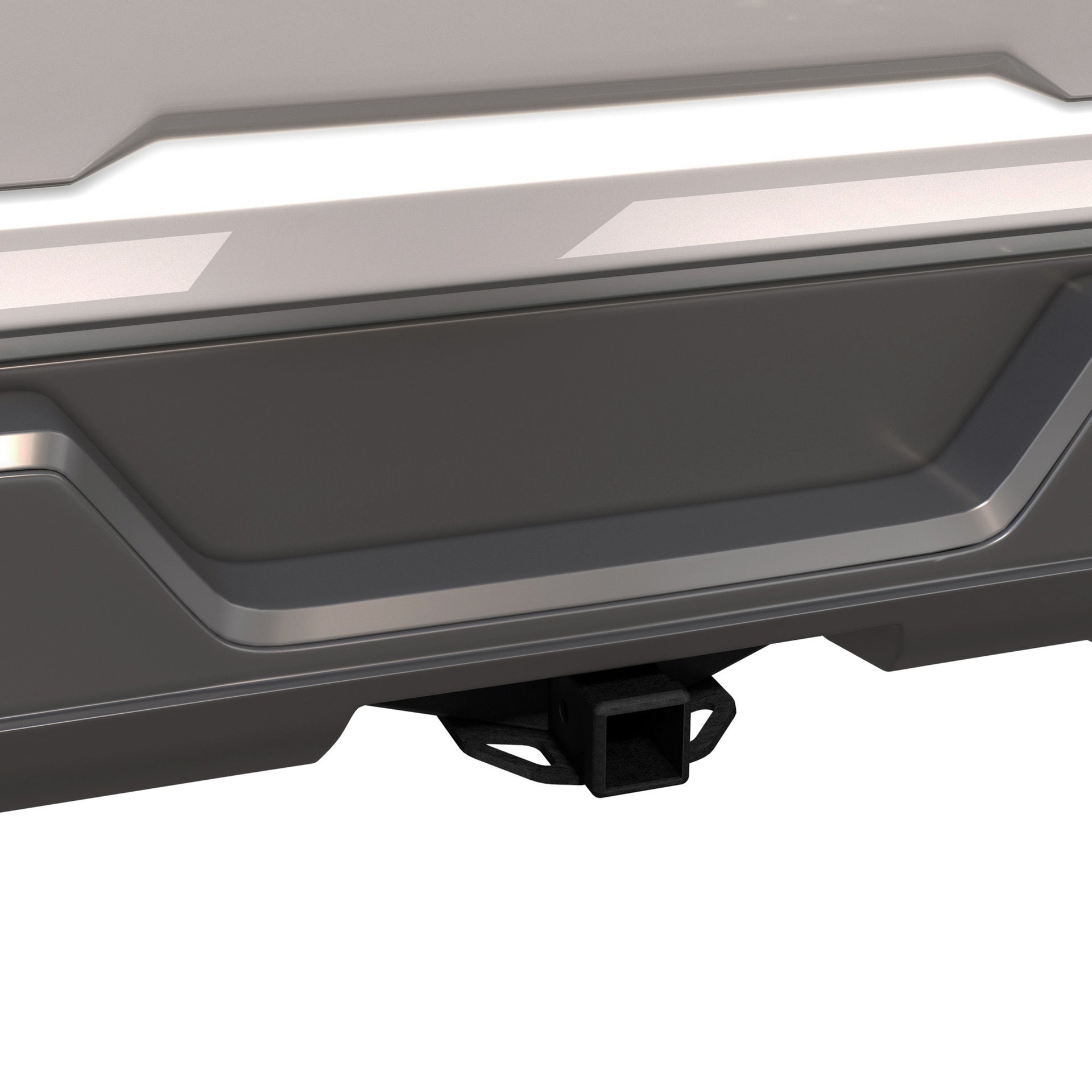 Carbon Steel Class 3 Trailer Hitch, 2 Inch Square Receiver, Black, Compatible with 1999-2013 Chevrolet Silverado and GMC Sierra selected models (Please Verify Vehicle Application)
