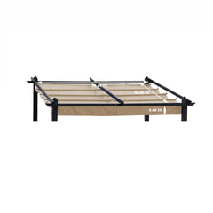 Replacement Canopy Top Fabric for 10x10 Ft Outdoor Patio Retractable Pergola Sunshelter Pergola Canopy-Khaki