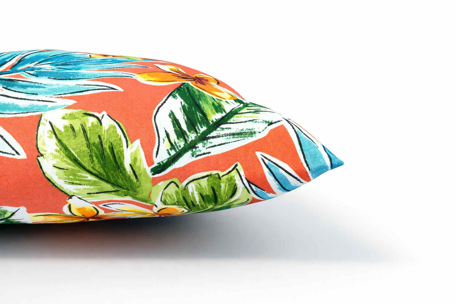 2 Pack Outdoor Throw Pillows, Waterproof & Fade-Resistant Patio Cushions for Garden, Porch, Poolside Furniture - Soft & Comfortable Decorative Pillow Covers (18x18 Inch, Bright Coral Pink)