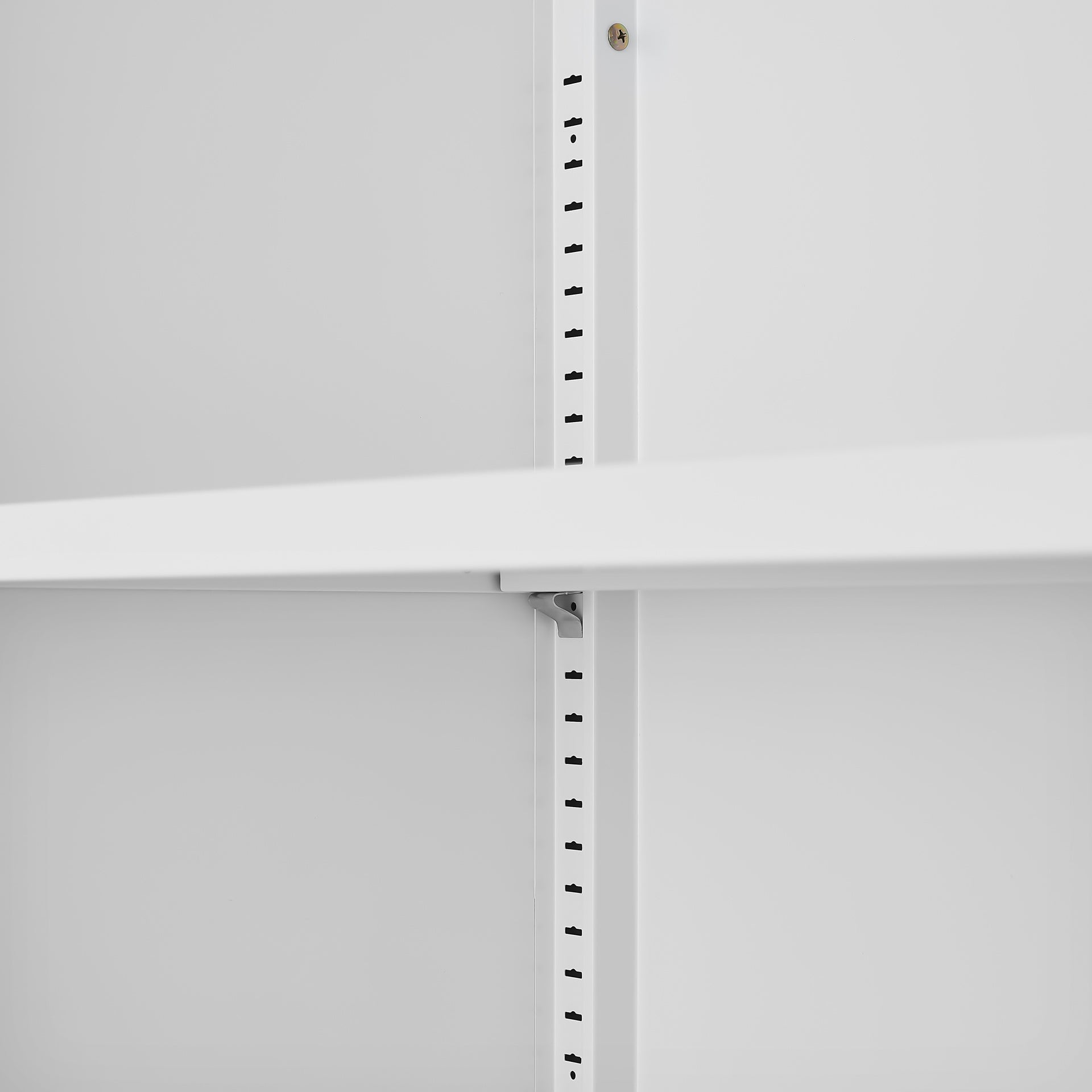 Modern Storage Cabinet with Adjustable Shelves, Magnetic Door Stopper, Aluminum Alloy Handles, and Breathable Design for Home Organization - Ideal for Living Room, Bedroom, or Entryway
