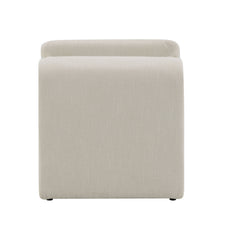 Innovative Elegance Jaeda Accent Chair in Curved Shape