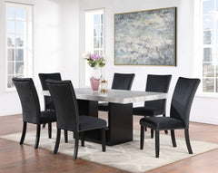 JHOANNA BLACK DINING CHAIRS (KIT OF 2)