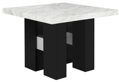 MIKHA WHITE BAR TABLE AND BAR STOOL SET