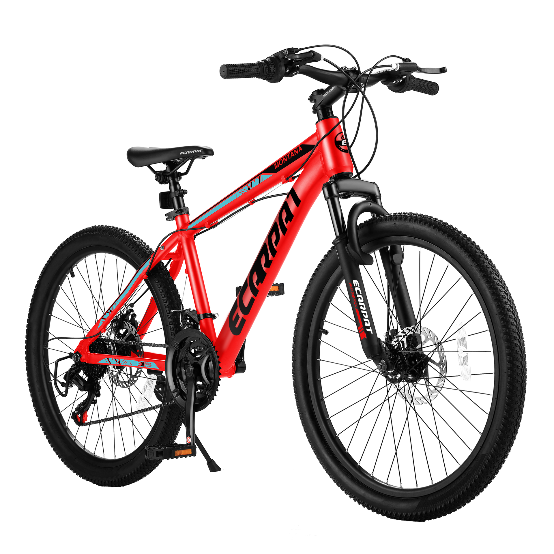 A24299 24 inch Mountain Bike Bicycle for Adults Aluminium Frame Bike Shimano 21-Speed with Disc Brake