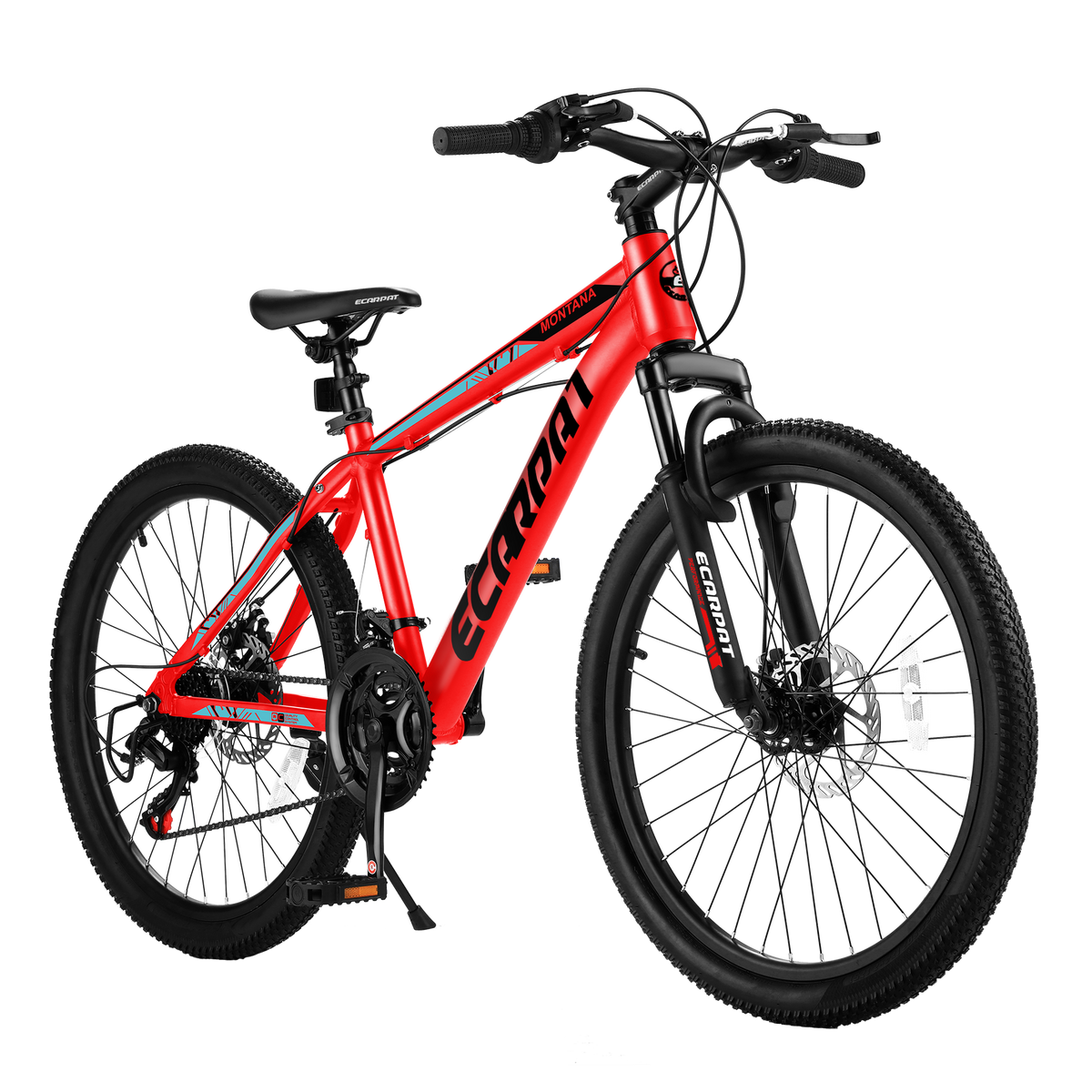 A24299 24 inch Mountain Bike Bicycle for Adults Aluminium Frame Bike Shimano 21-Speed with Disc Brake