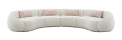 Sahara Sectional Sofa W/4 Pillows