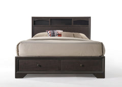 Madison II Espresso Finish Queen Bed
