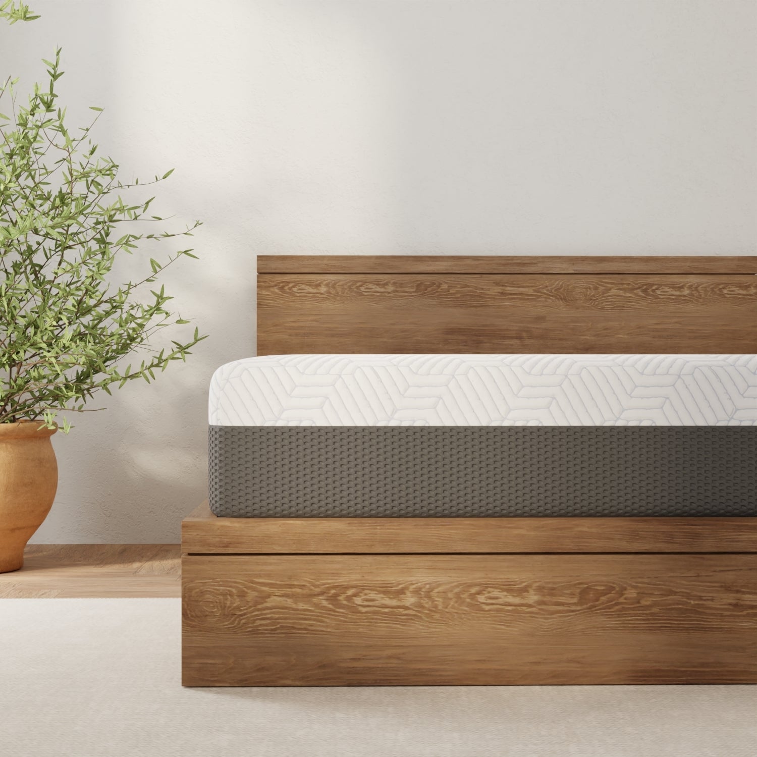 Omne Fria 12 Inch Twin Soft Mattress With Cooling Cover