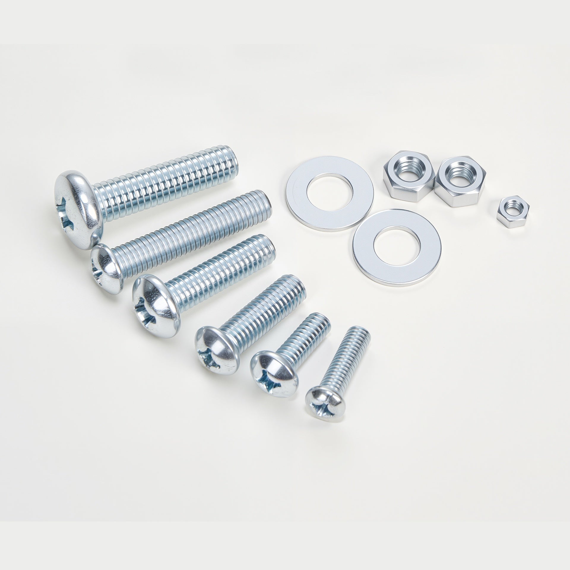2250 Pcs Bolts Nuts Assortment Kit Metric Imperial Alloy Steel M3 M4 M5