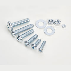 2250 Pcs Bolts Nuts Assortment Kit Metric Imperial Alloy Steel M3 M4 M5