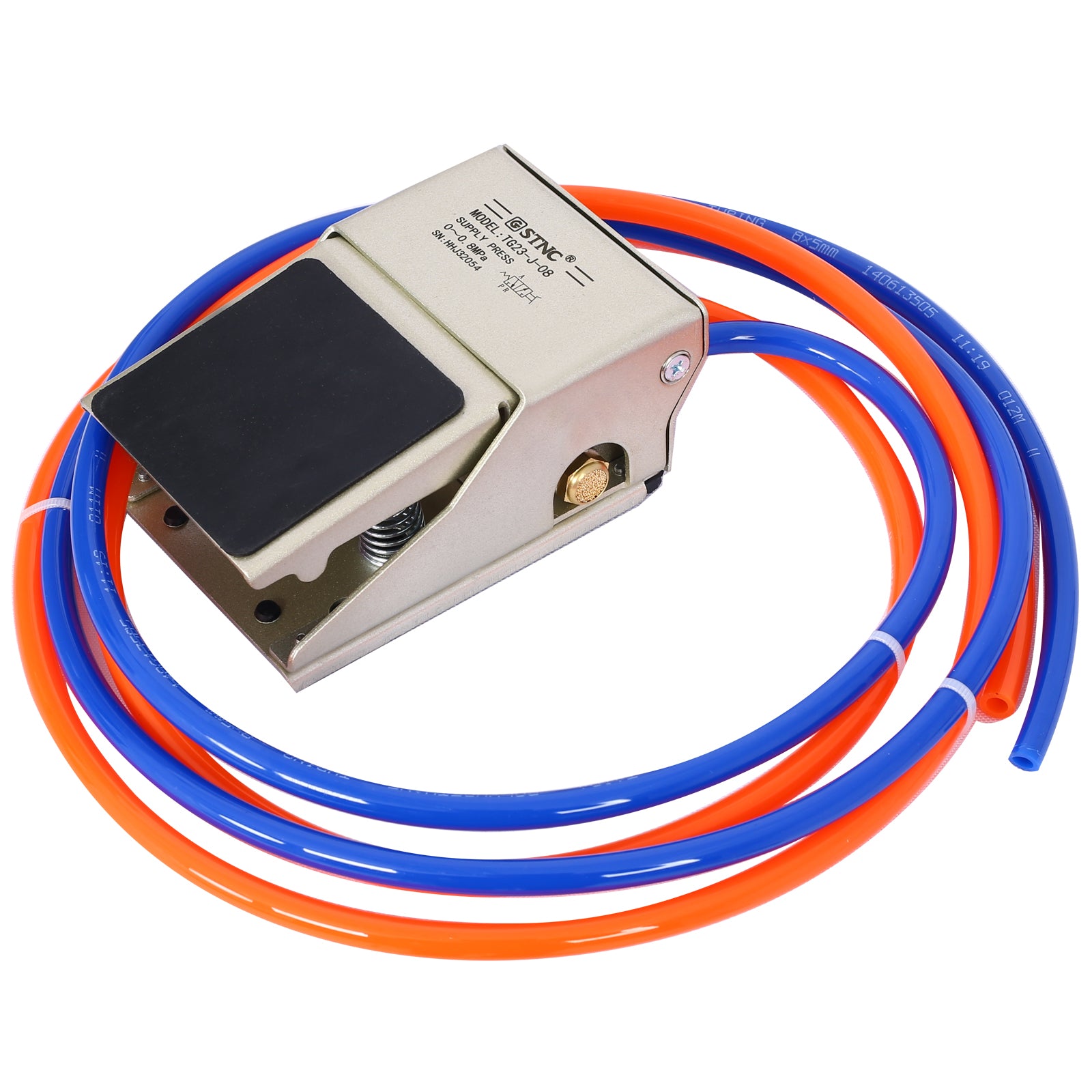 Mini Sandblaster - Ergonomic and Compact Design for Precise Sandblasting, with Heavy Steel Construction and Built-in Blast Gloves for No Sand Leakage, Bright LED Lighting System